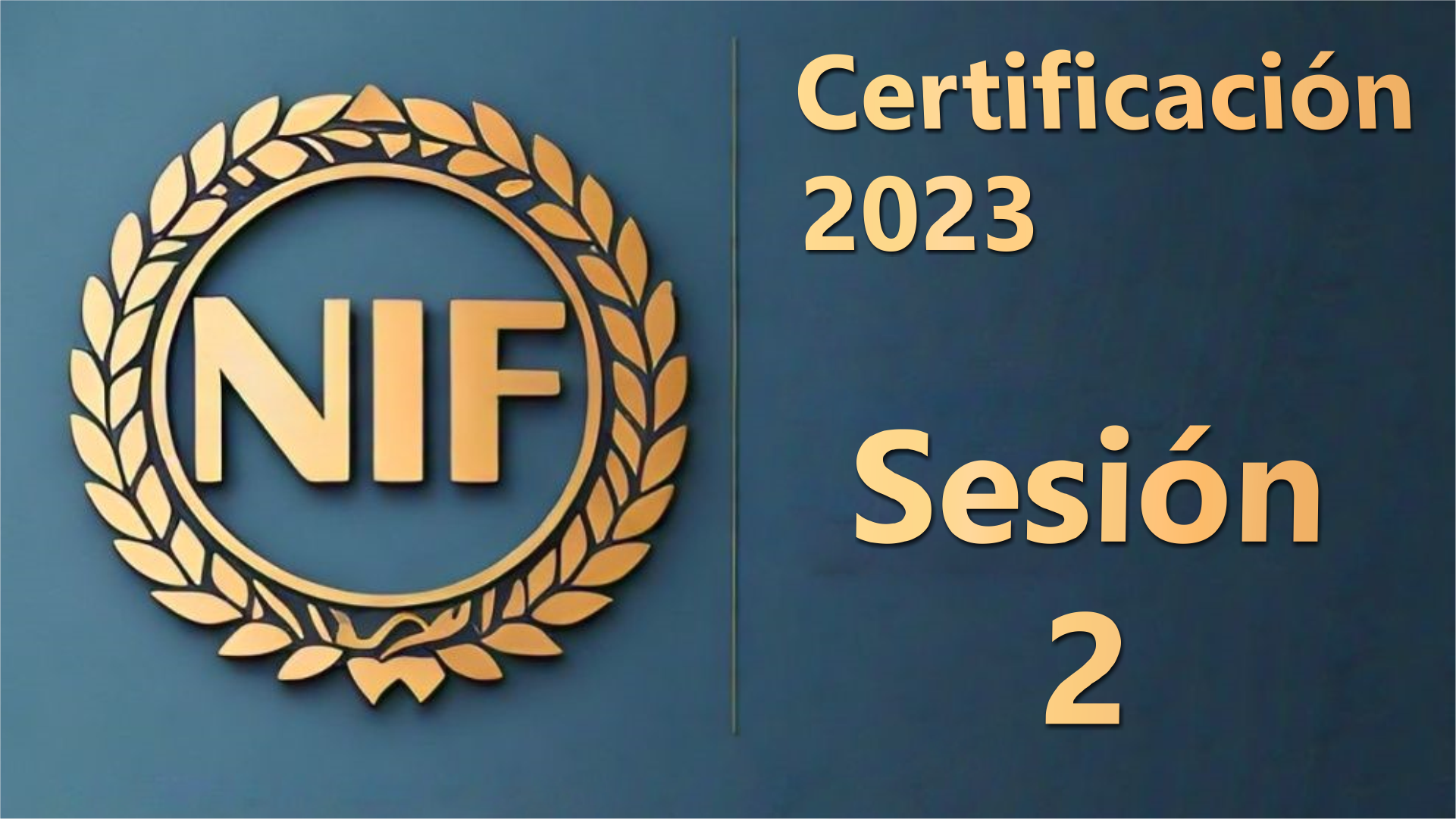 NIF 2023: Sesión 2